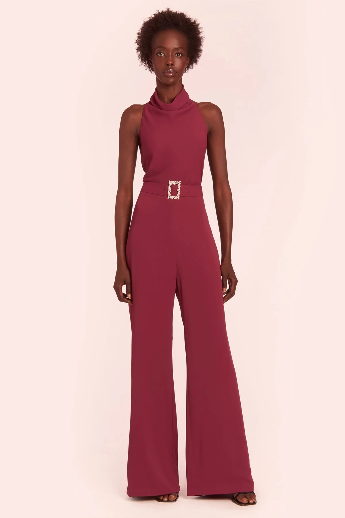 Samba Jumpsuit in Aubergine