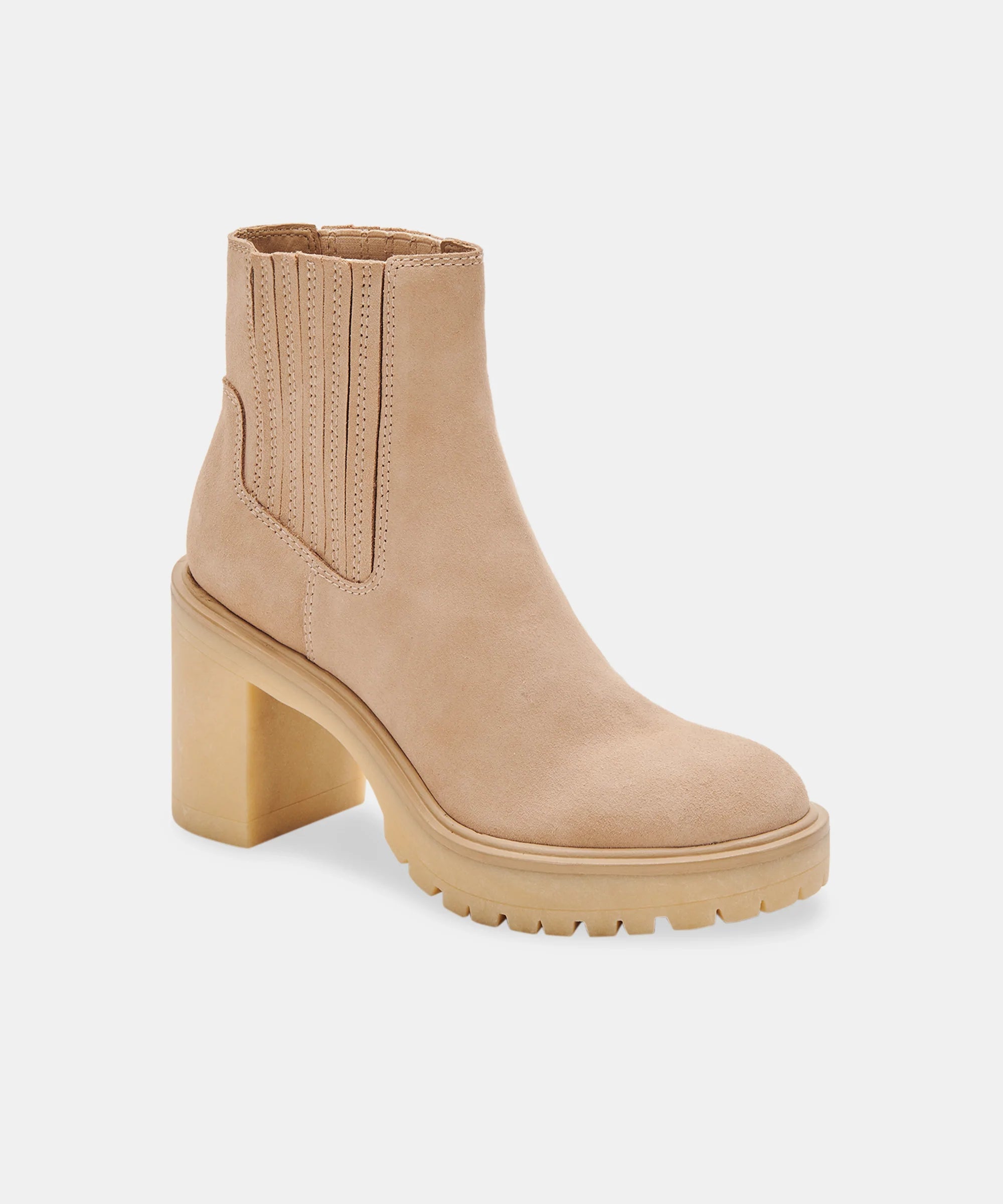 Caster Boot H20 in Dune Suede