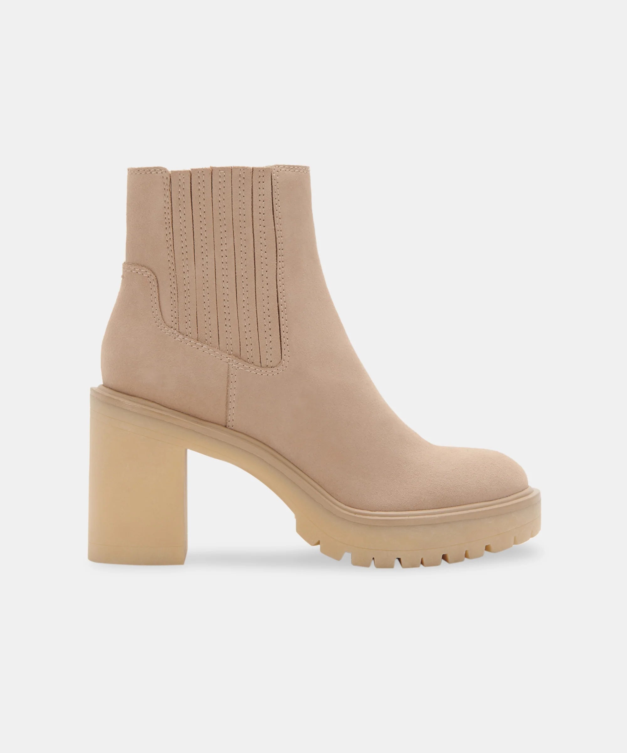 Caster Boot H20 in Dune Suede