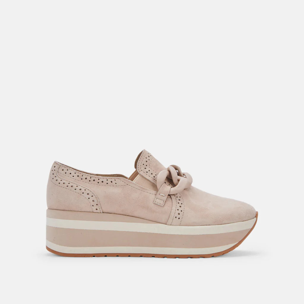 Jhenee Sneakers in Dune Suede