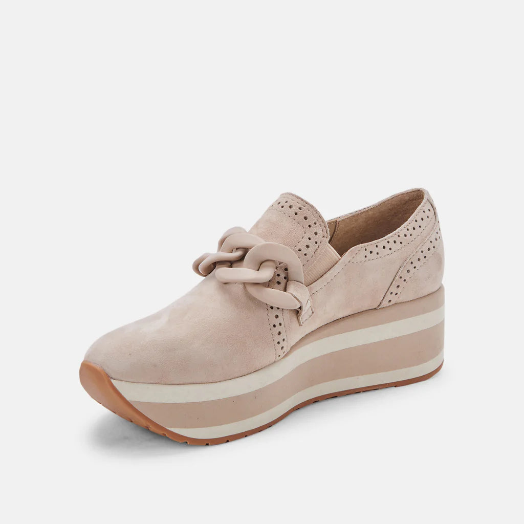 Jhenee Sneakers in Dune Suede