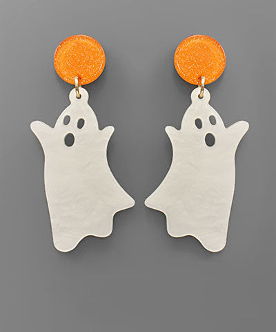 Halloween Ghost Boo Earring