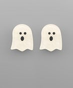 Halloween Ghost Boo Pendant Earring