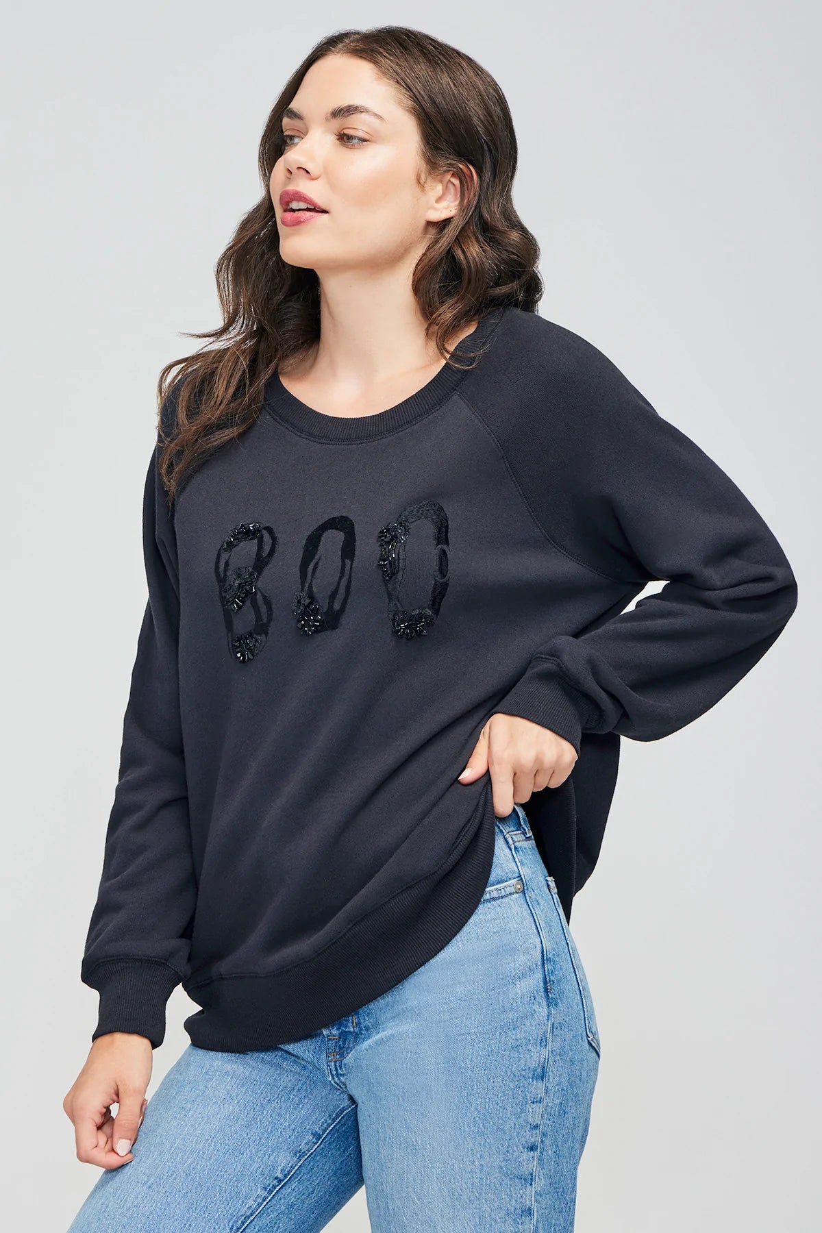 Boo Sommers Sweatshirt in Black