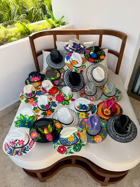 Hand Painted Fedora