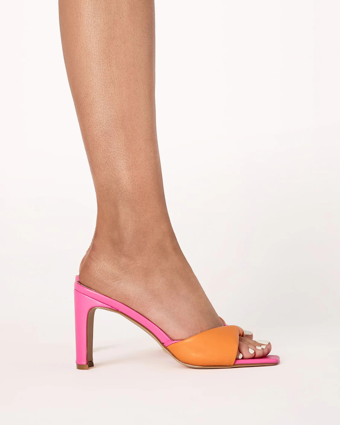 Pine Heel in Rose-Tangerine