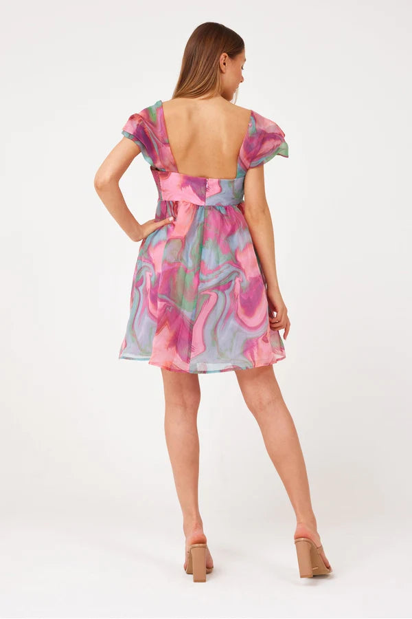 Cindylou Dress In Mystic