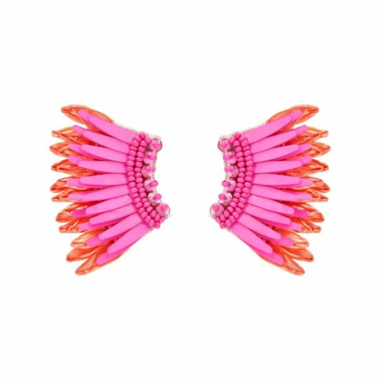 Mini Madeline Raffia Earrings